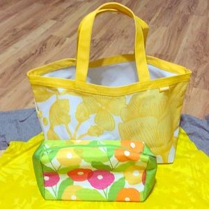 Clinique Tote bag and Cosmetic Bag